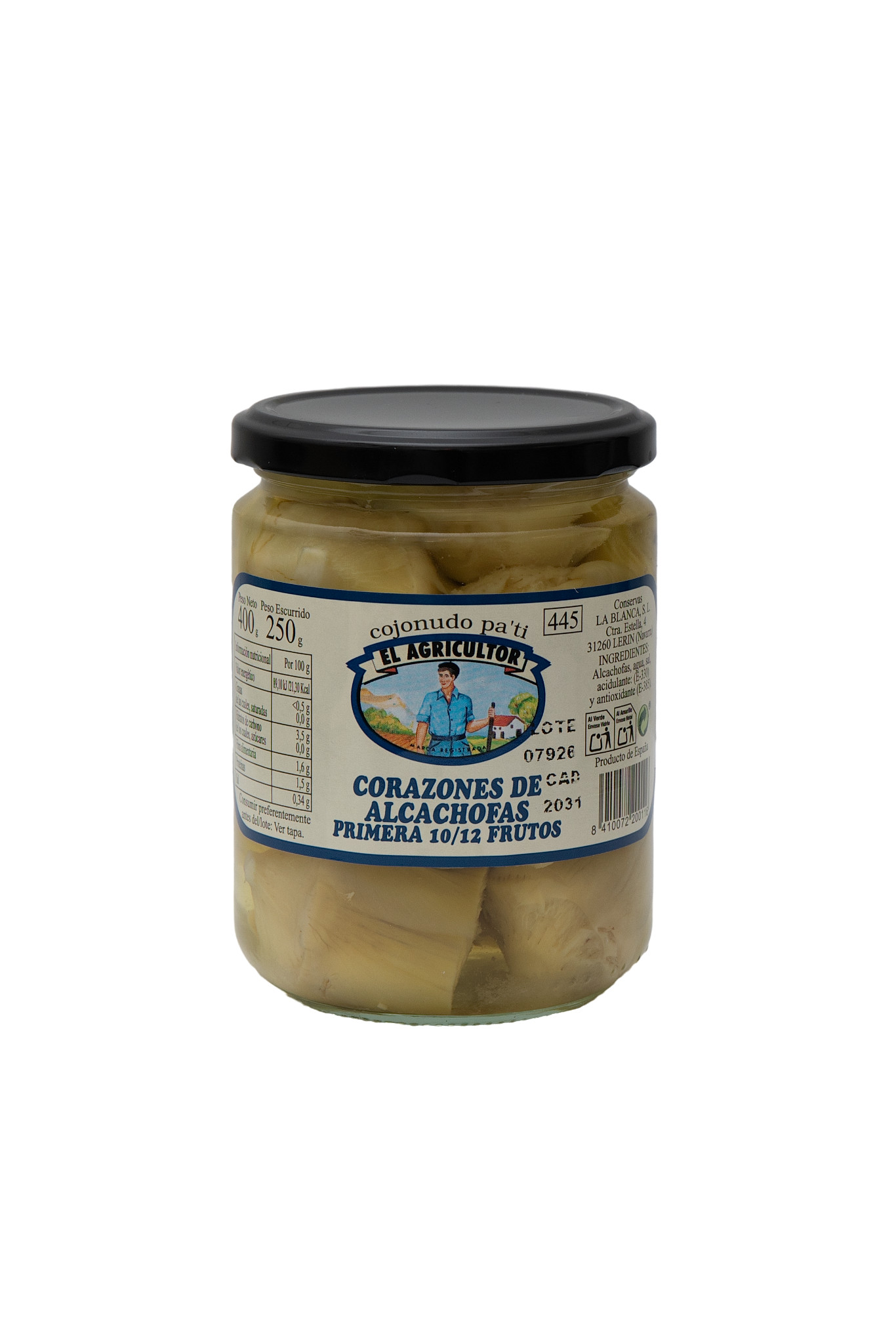 Alcachofa 10-12 cristal 1/2 kg (Navarra)