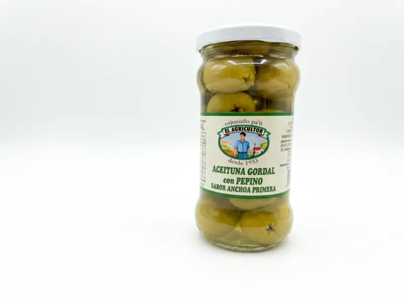 Aceituna y pepino en vinagre 290gr (Navarra)