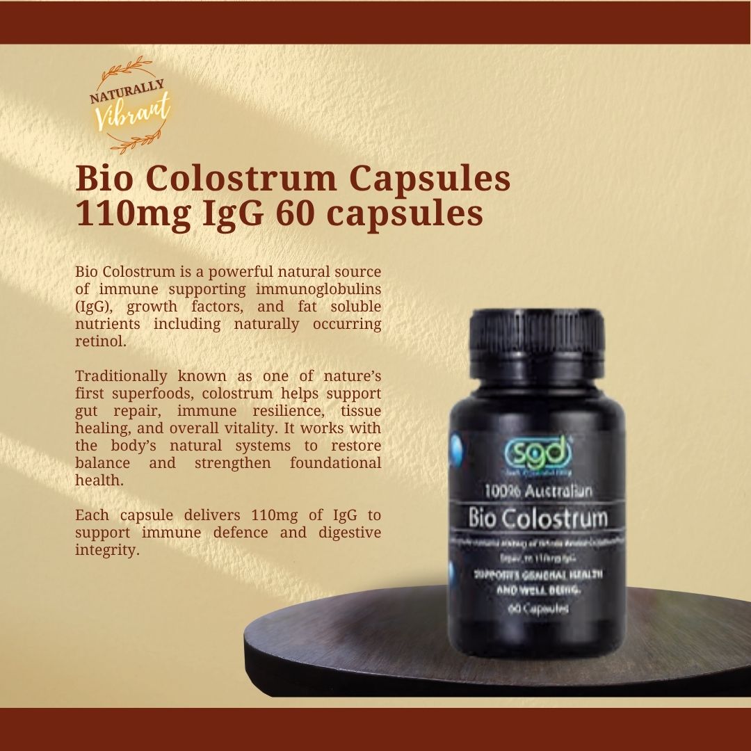 Bio Colostrum Capsules 110mg IgG 60 Capsules