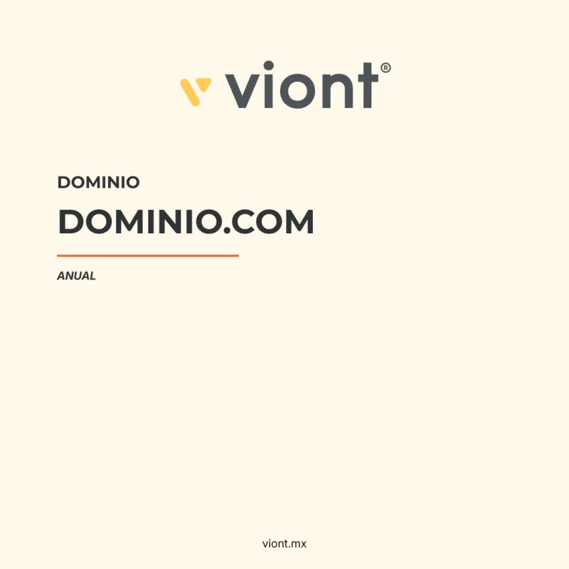 Renovación dominio .com