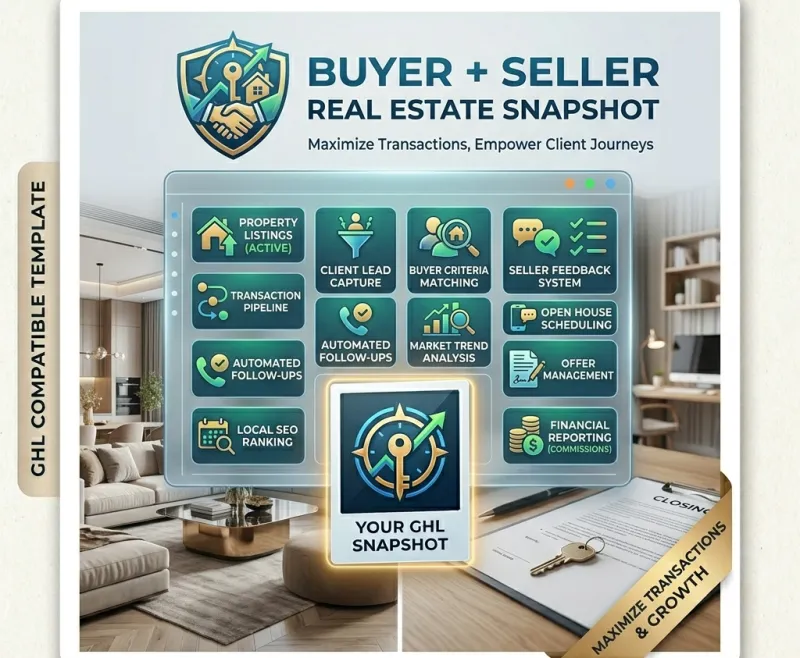 Buyer + Seller Real Estate Snapshot