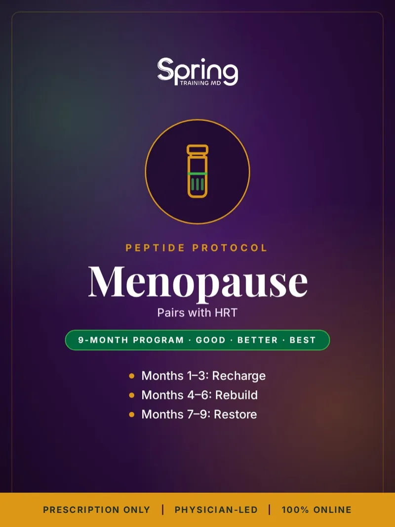 Menopause Protocol (9-Month Peptide Package)