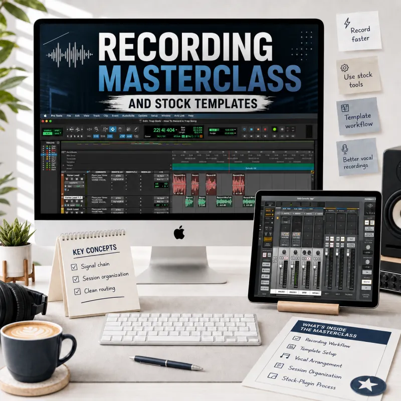 Recording Masterclass + Stock Template 