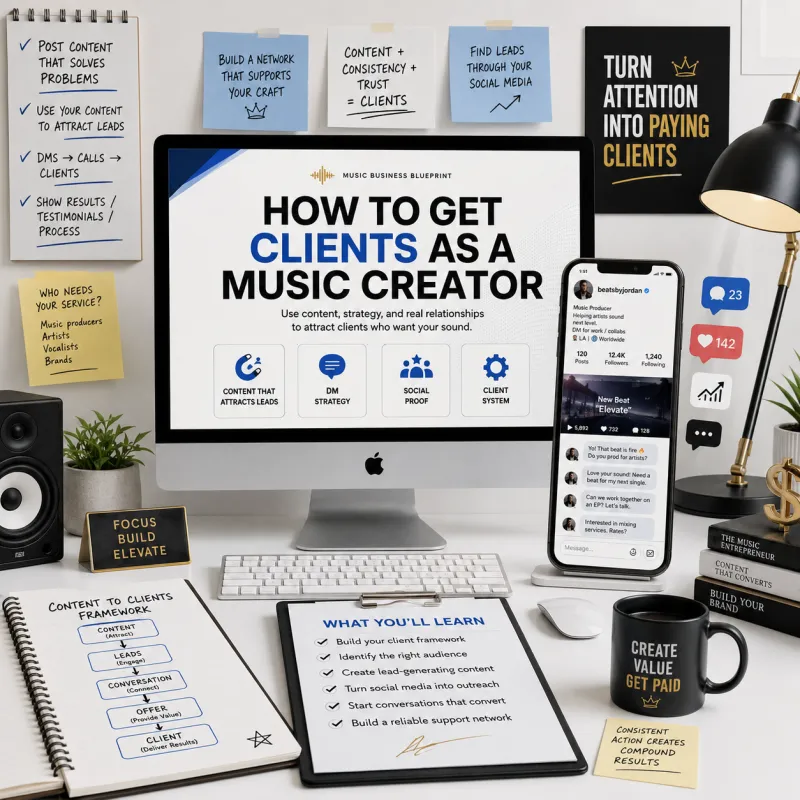 How to get clients as Music Creators