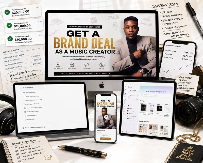 Get A Brand Deal As A Music Creator 