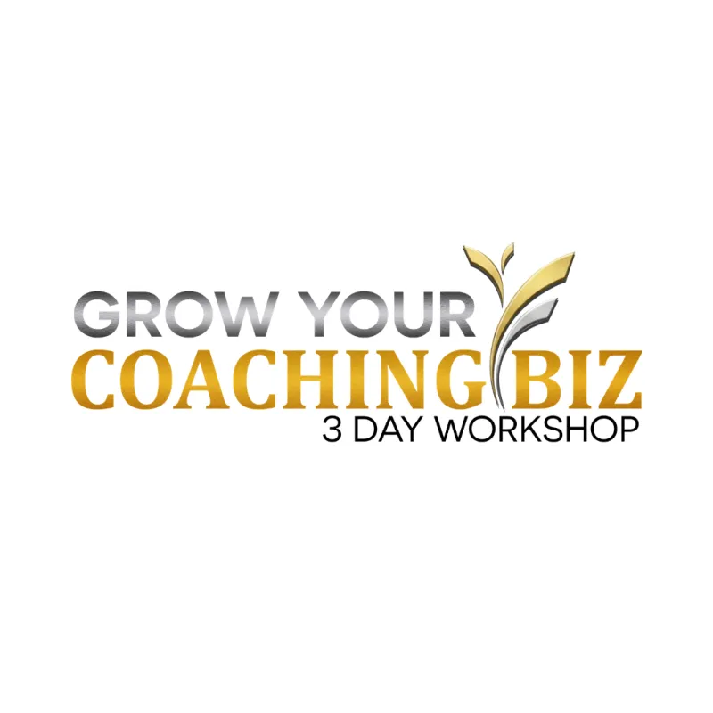 Grow Your Coaching Biz 3 Day Workshop - One Time Payment