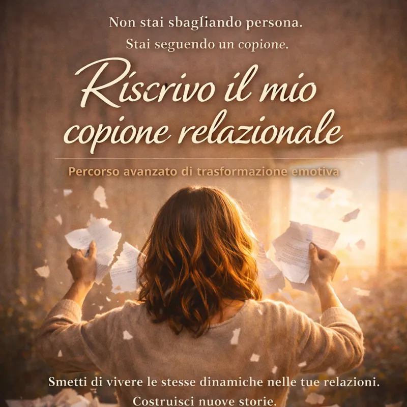 Riscrivo il mio copione relazionale