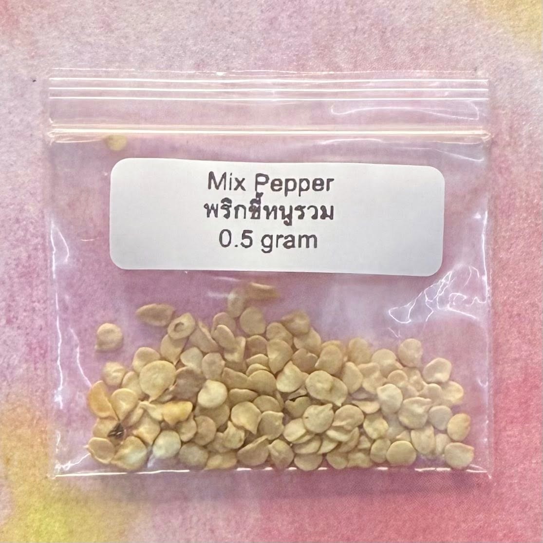 Mix Pepper / พริกขี้หนูรวม
