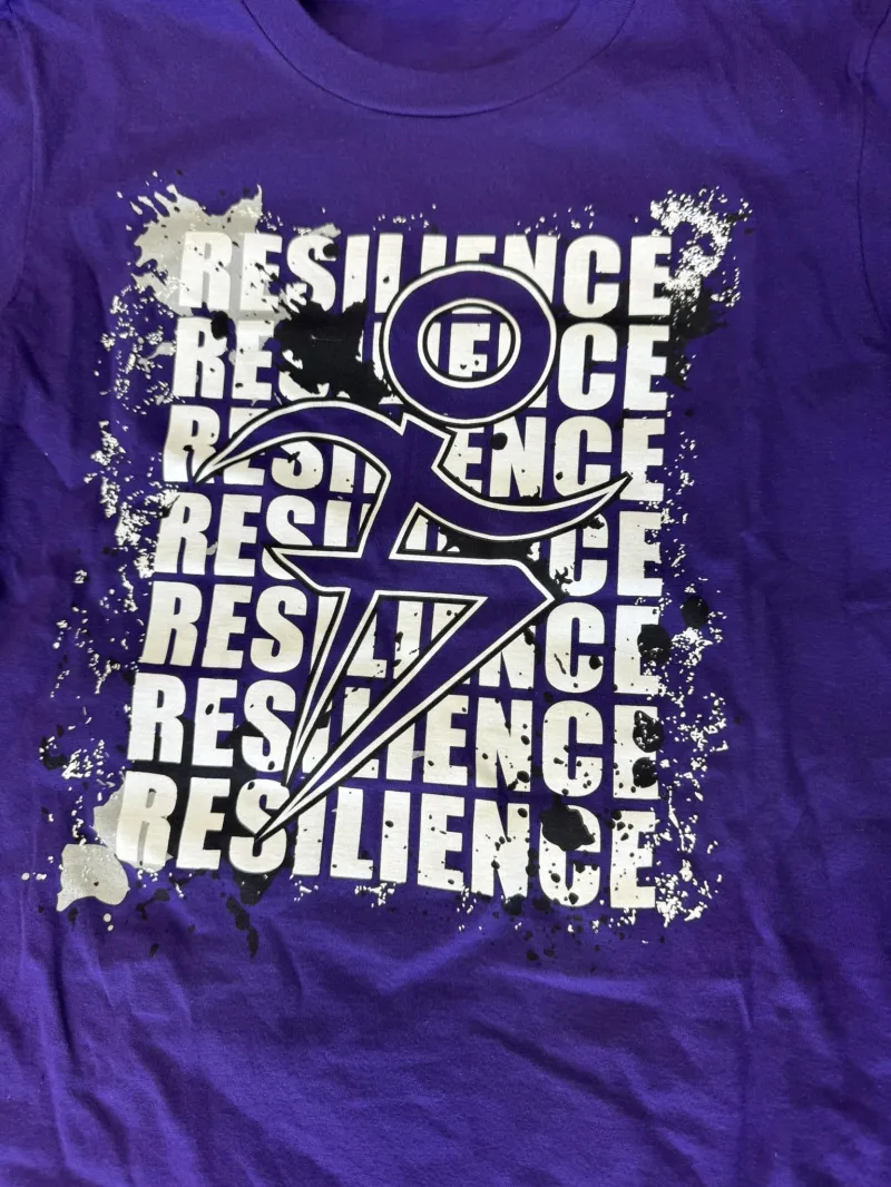 Youth Purple Resilliance Tee *Clearance*