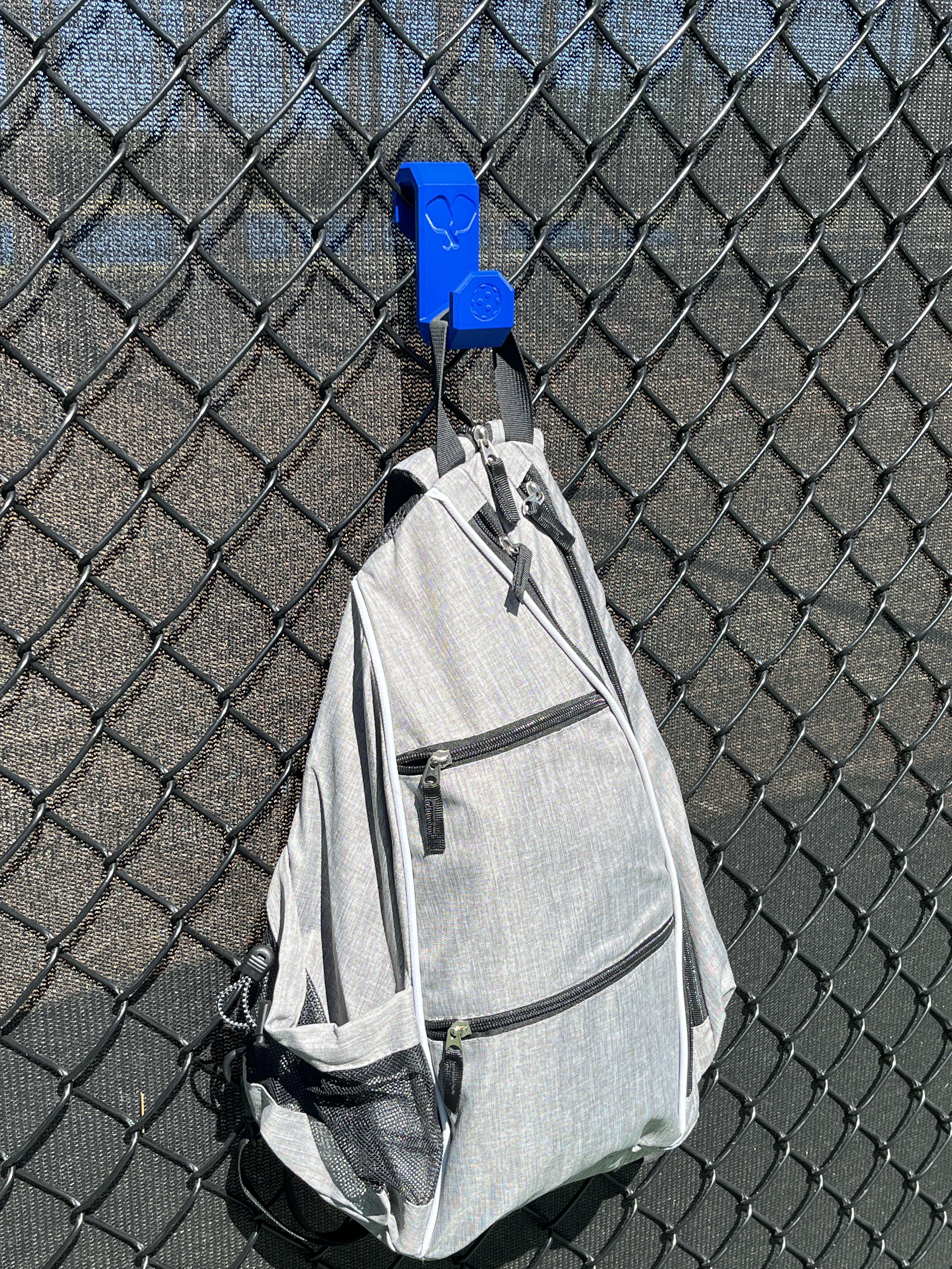 Pickleball Bag Hook for Fence