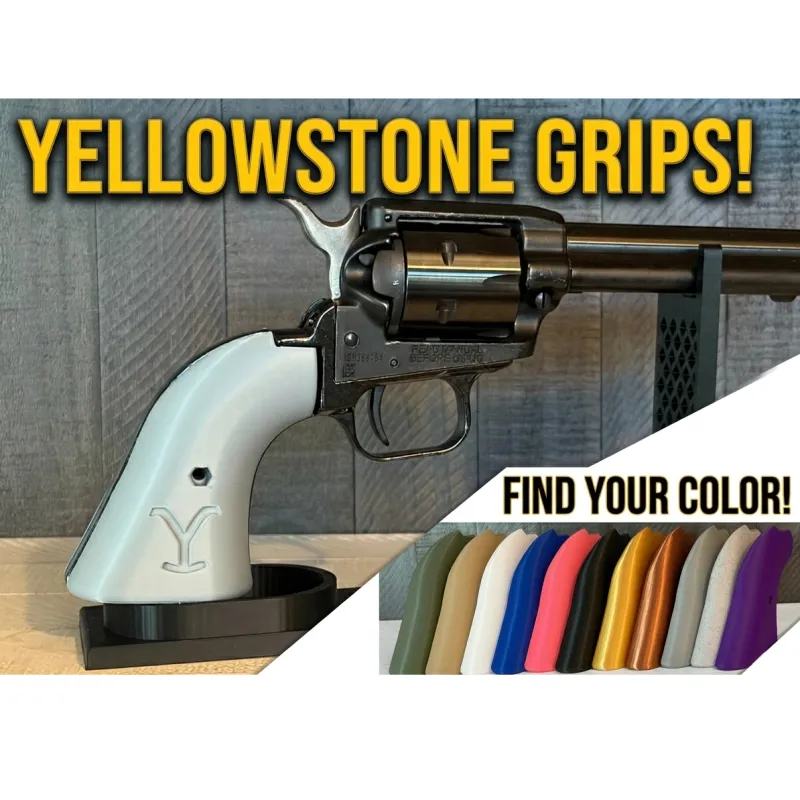 Custom Rough Rider Grips Yellowstone Theme