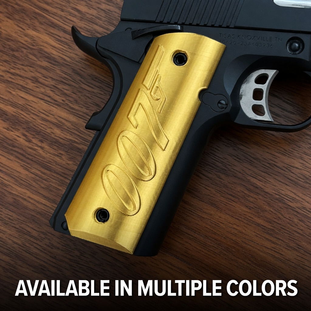 James Bond 1911 Pistol Grips Kimber Colt Rock Island Springfield