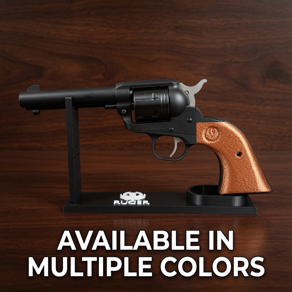 Stippled Ruger Wrangler Grips | Enhanced Grip Texture for Better Control