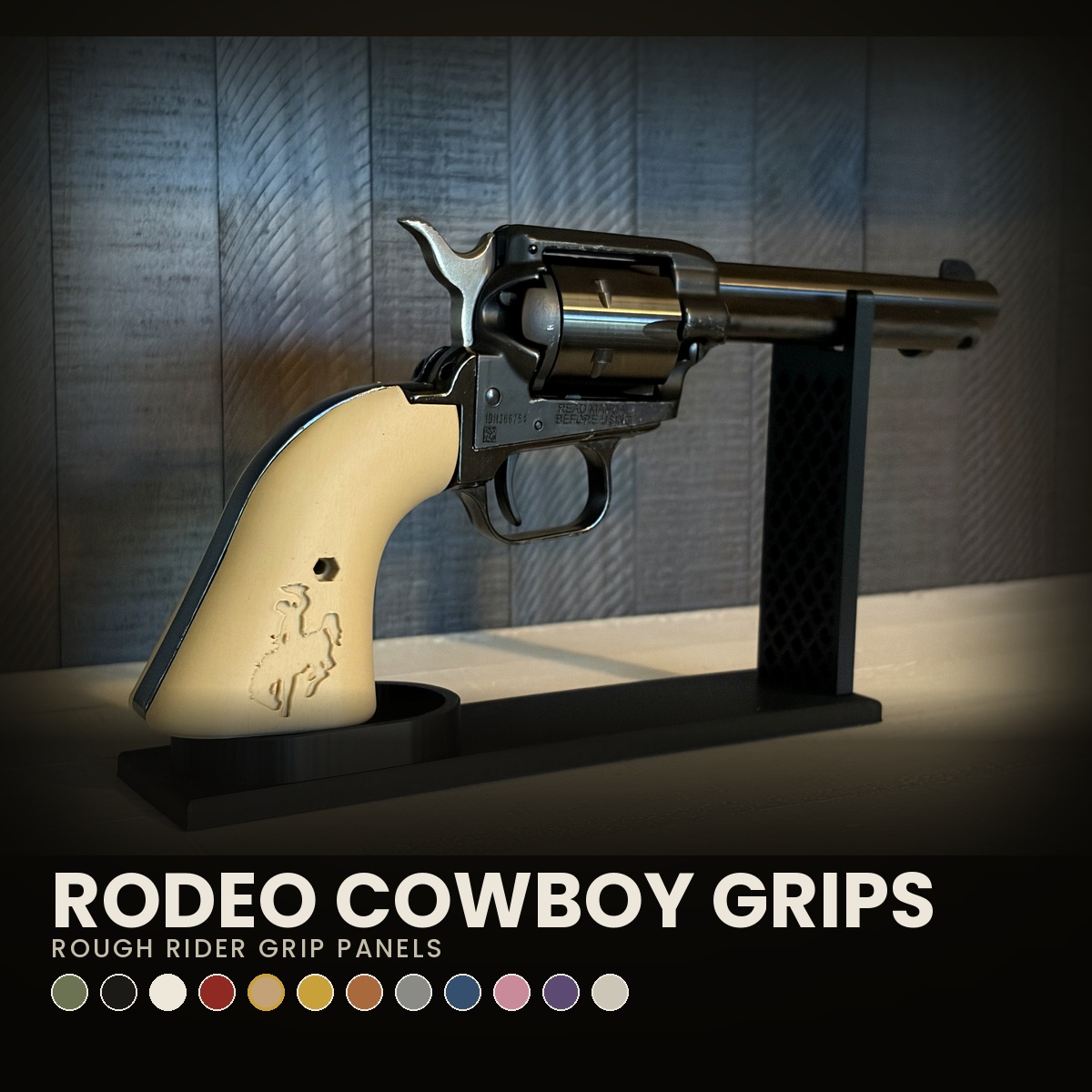 Custom Rough Rider Grips Rodeo Cowboy 