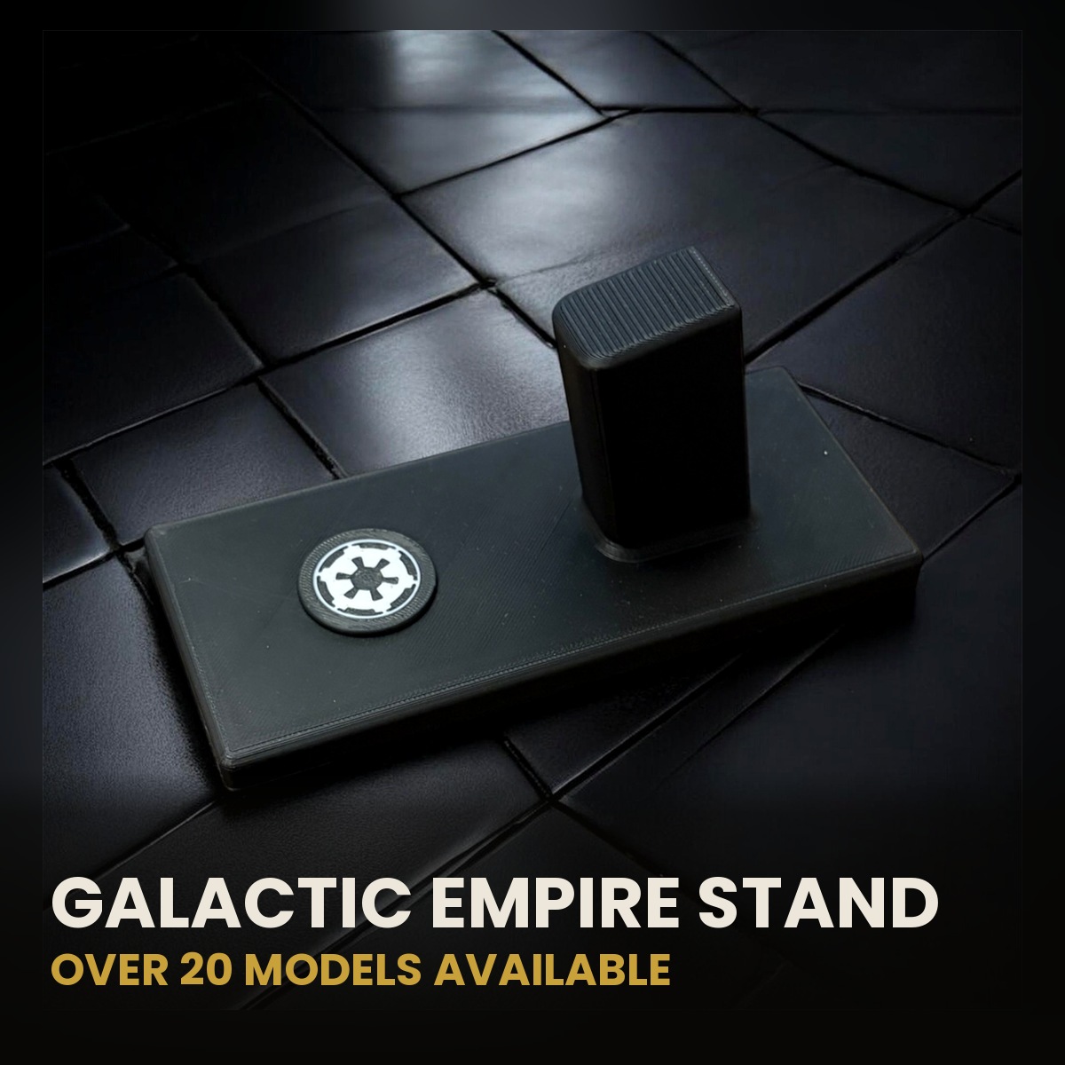 Empire Inspired Pistol Display Stand Custom Gun Stand 20+ Models USA Made
