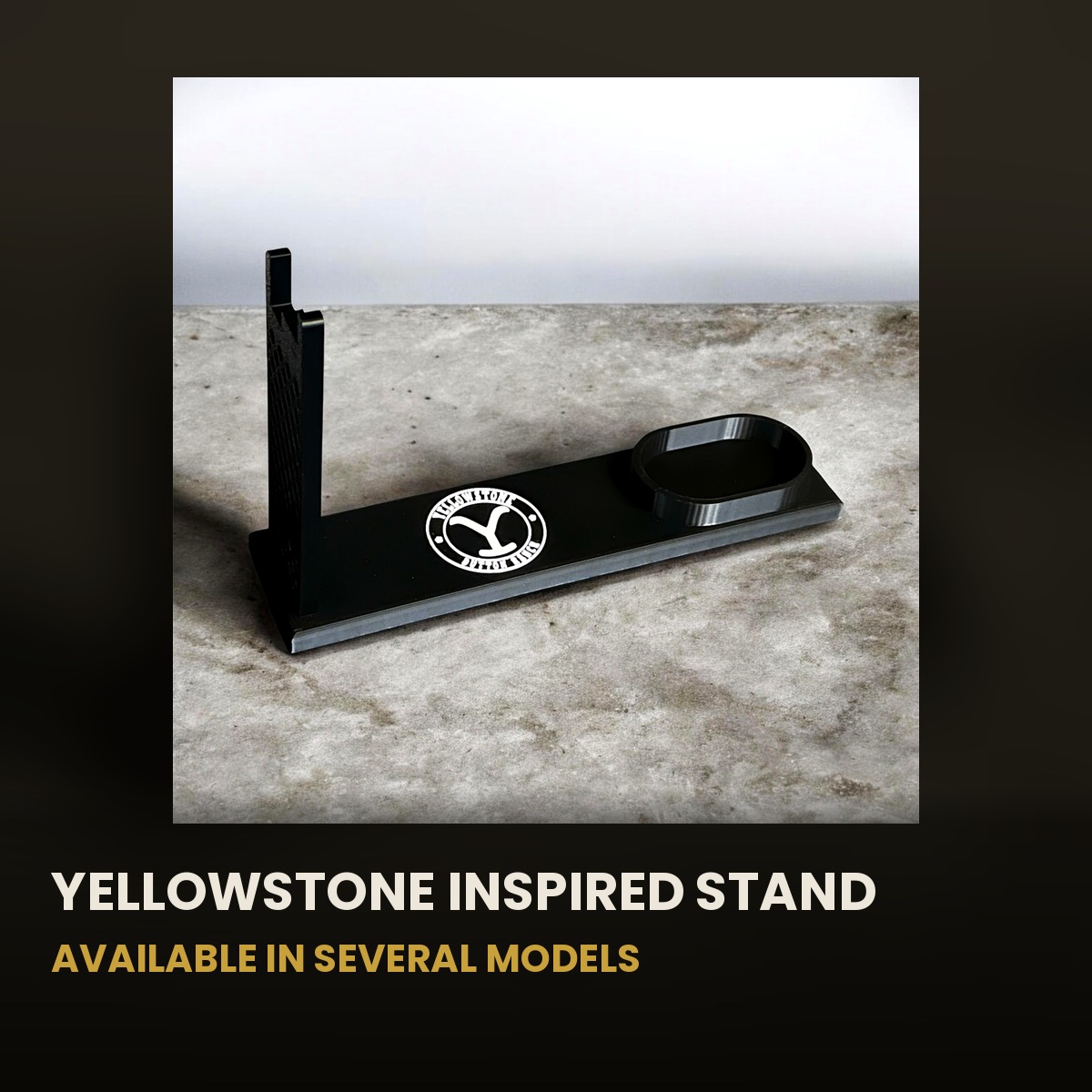 Yellowstone Inspired Revolver Stand