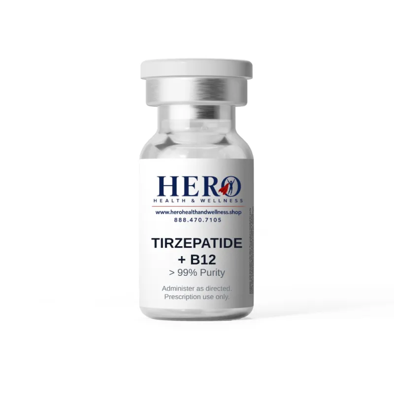 Tirzepatide + B12 (17mg/1mg, 2mL) 17 mg / 1 mg per mL