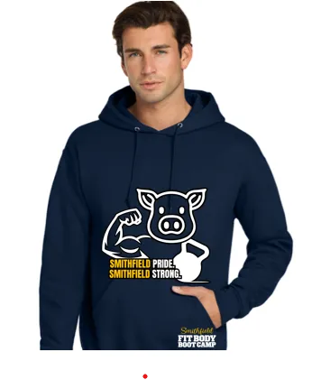 Fit Body Smithfield Pullover Fleece Hoodie 