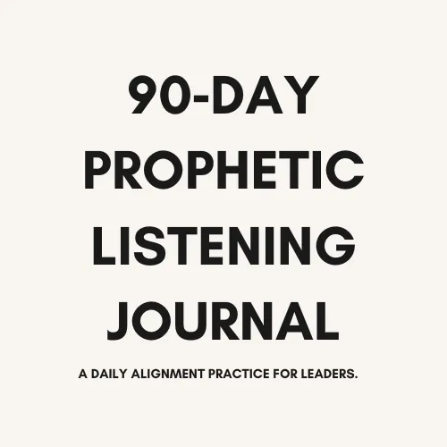 90 - Day Prophetic Listening Journal