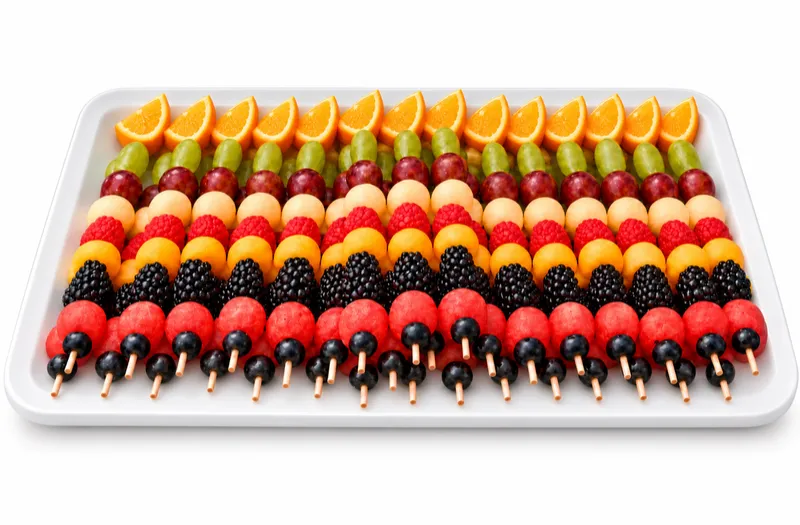 RAINBOW FRUIT KABOBS 