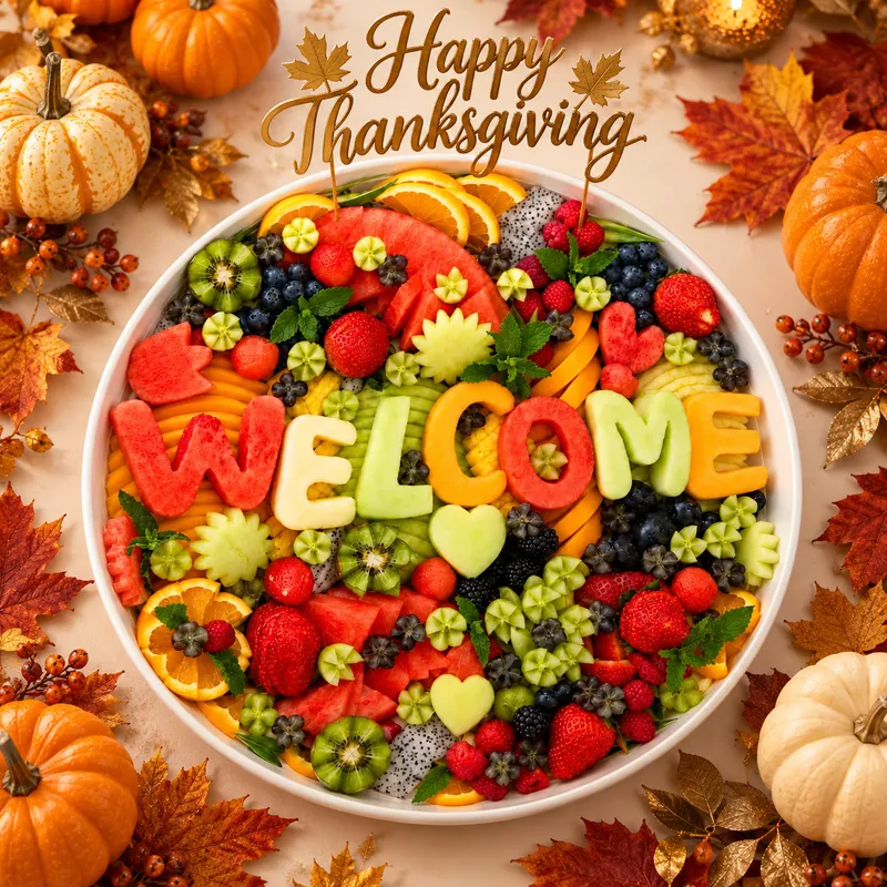 Copy of THAMS WORLD SIGNATURE FRUIT TRAY 