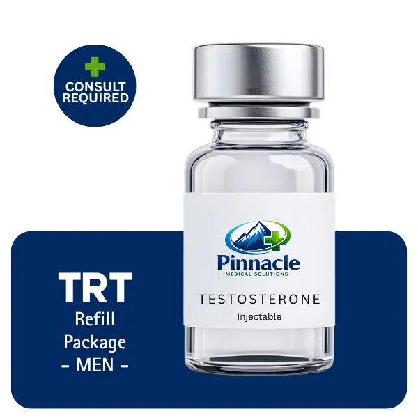 TRT Men's Refill Only Package 60 days (Cypionate 200mg/mL 10mL + Anastrozole 24×1mg)