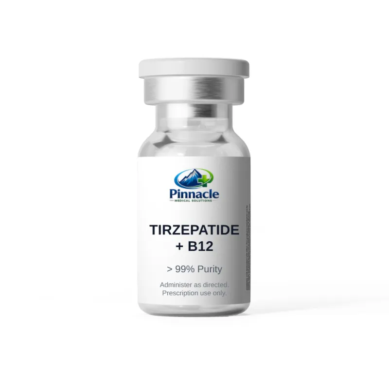 Tirzepatide + B12 (34mg/2mg, 2mL) 17 mg / 1 mg per mL