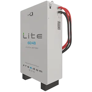 Freedom Won Battery Lithium LiFePO4 Lite Home and Business 52V 60kWh 60/48