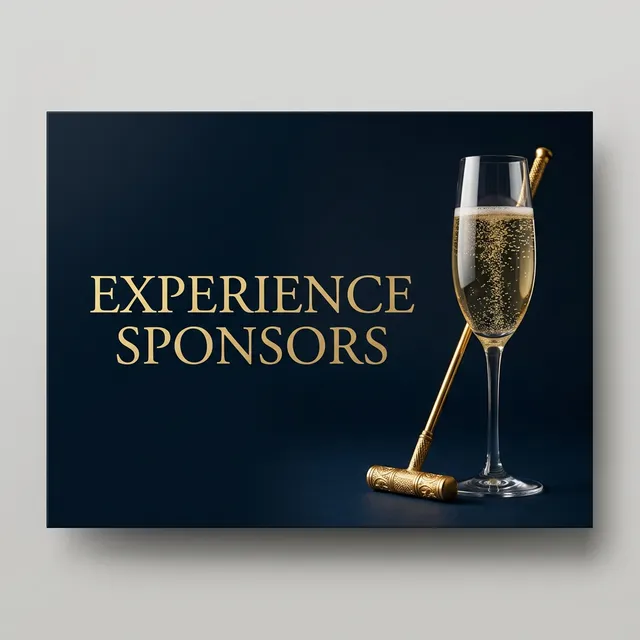 EXPERIENCE SPONSORS  (4 Spaces available)