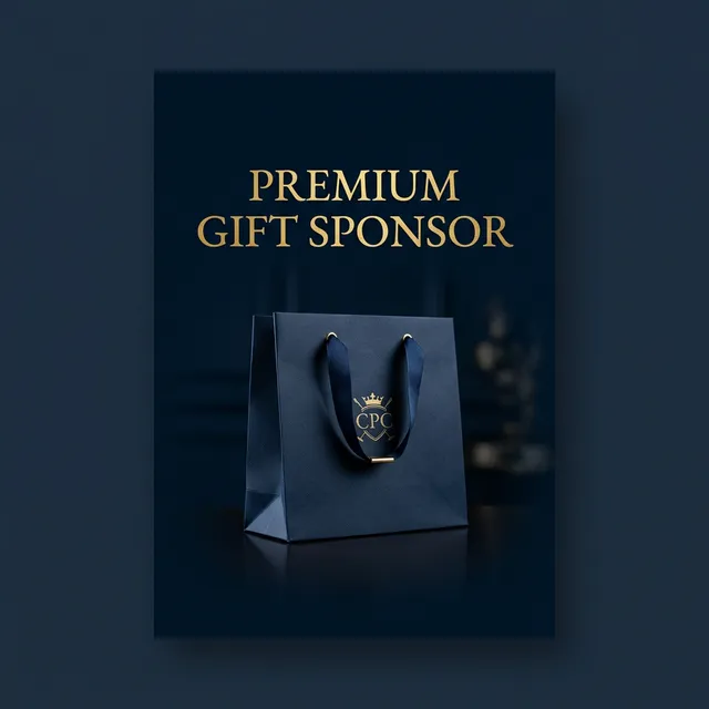 OFFICIAL PREMIUM GIFT PACKAGE SPONSOR  (17 Spaces available)
