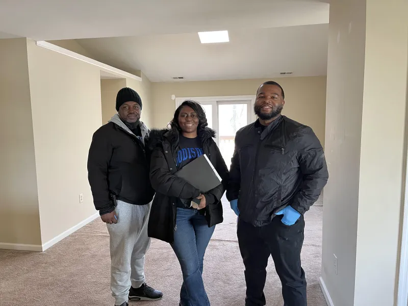 Walking property tour