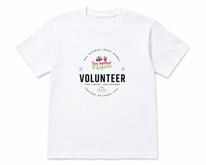 VIP Volunteer Cotton T-Shirt
