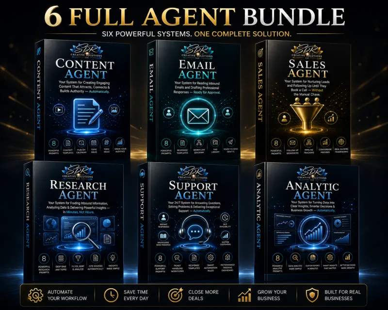 DIY Agent SOP Pack — Tier 3