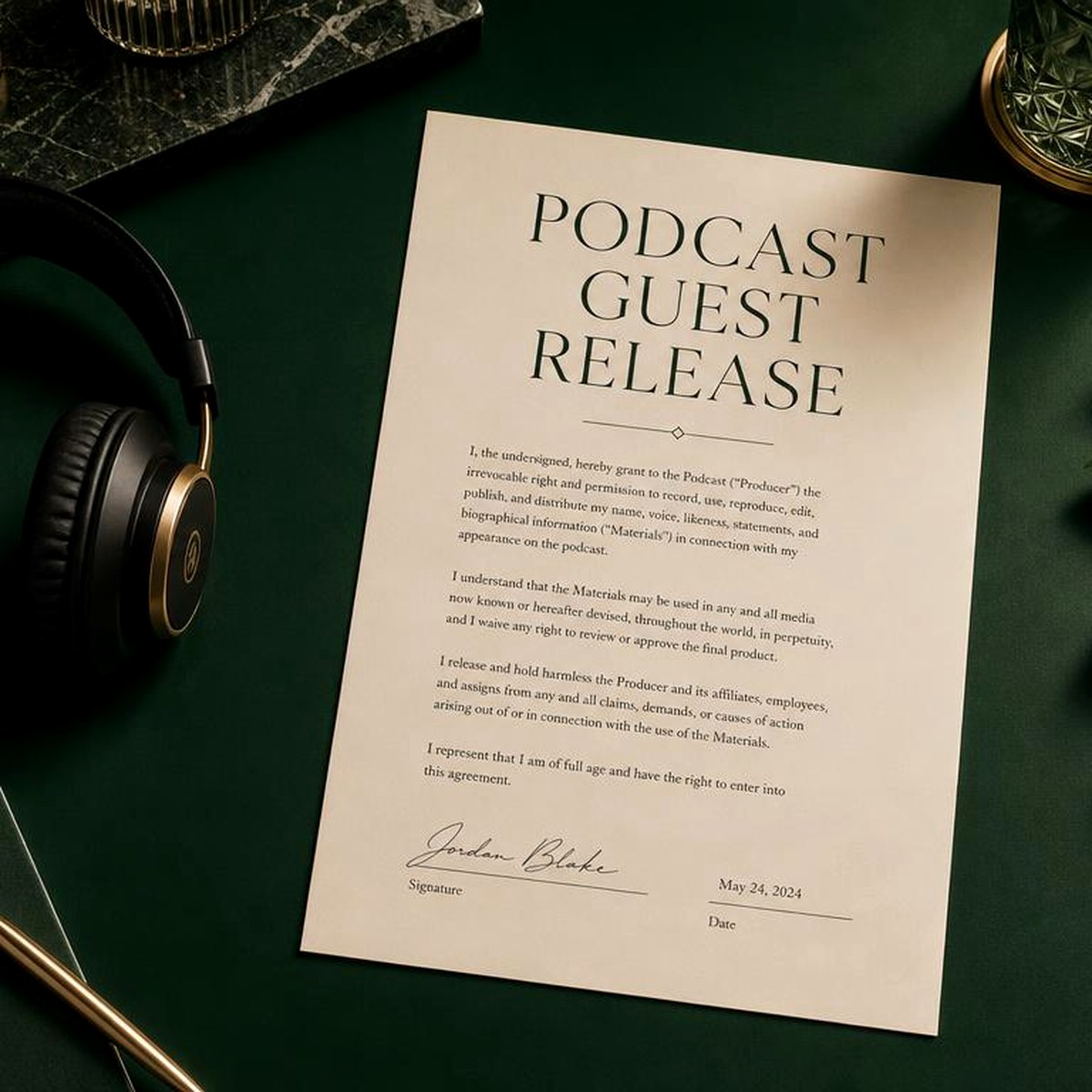 Podcast Guest Release