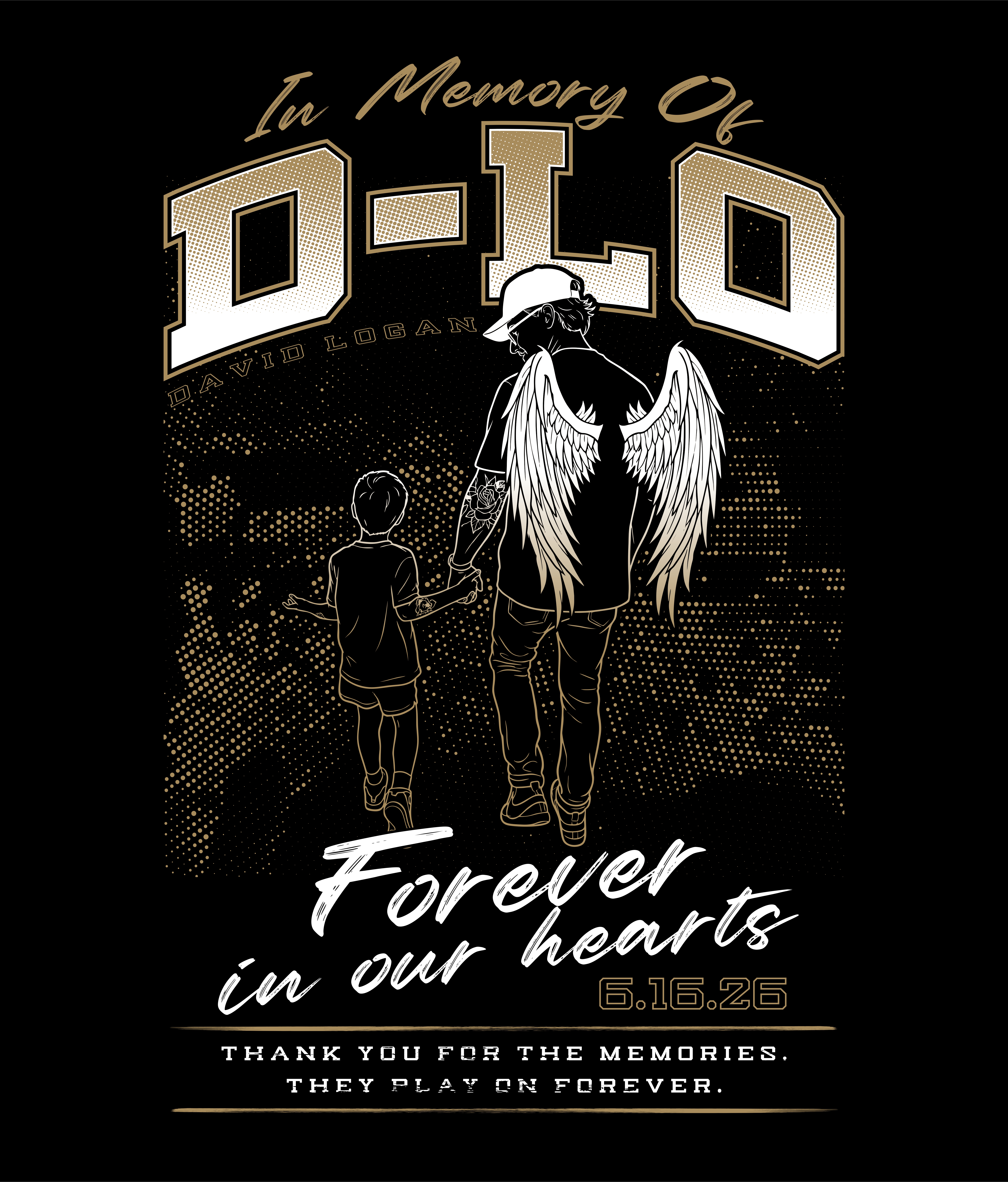 David “D-LO” Logan Memorial Shirt