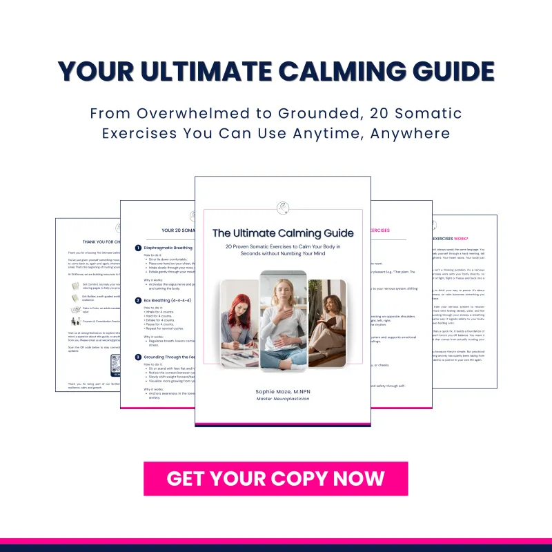 The Ultimate Calming Guide: 20 Somatic Exercises for Anxiety Relief and Nervous System Regulation