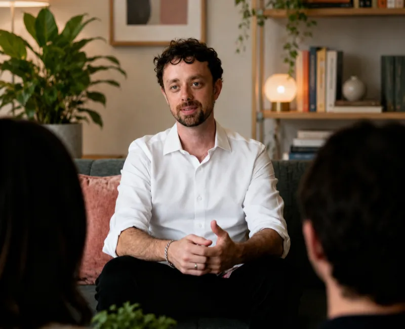 James Buckley, certified sexologist and somatic sex and relationship coach