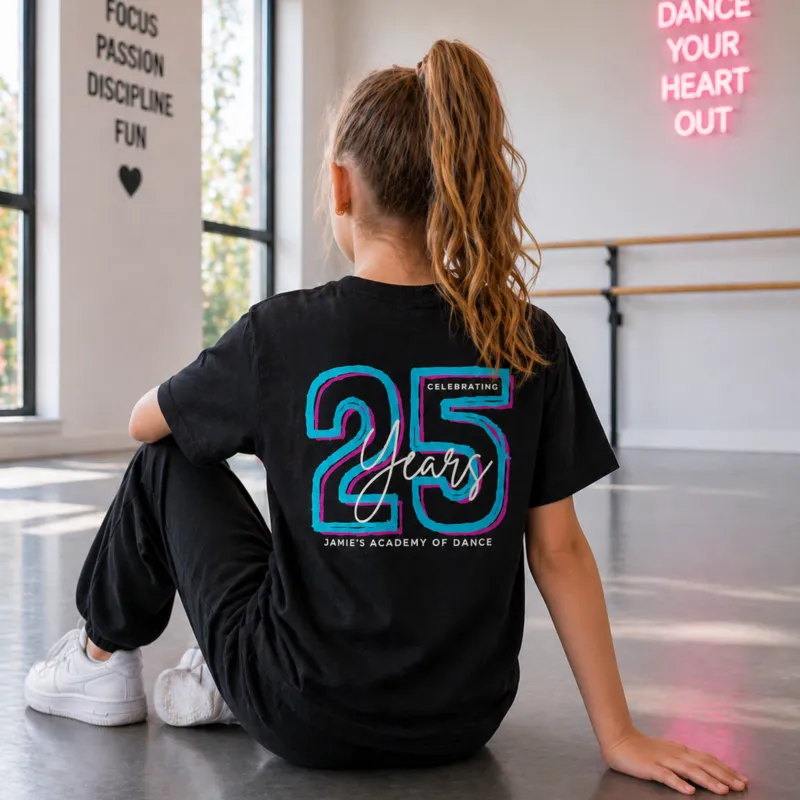 Kids Tee - 25 Years of Dance Special Edition *PRE ORDER*