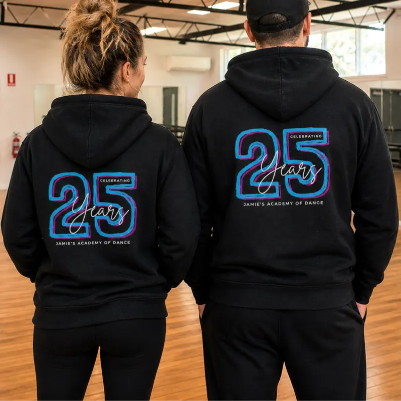 Adult Unisex Hoodie - 25 Years of Dance Special Edition *PRE ORDER*