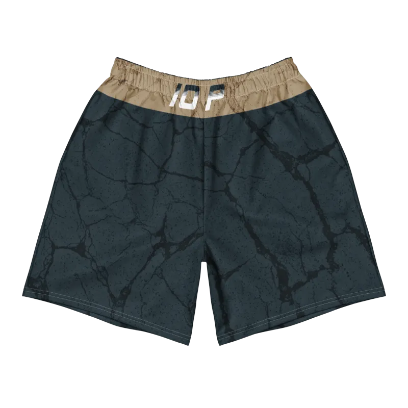 Unisex Athletic Shorts - Tidal Fracture 