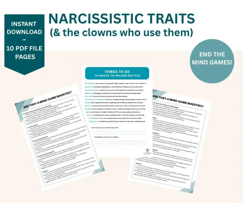 Narcissistic Traits (& The Clowns Who Use Them)