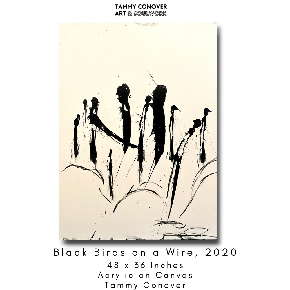 Black Birds on a Wire