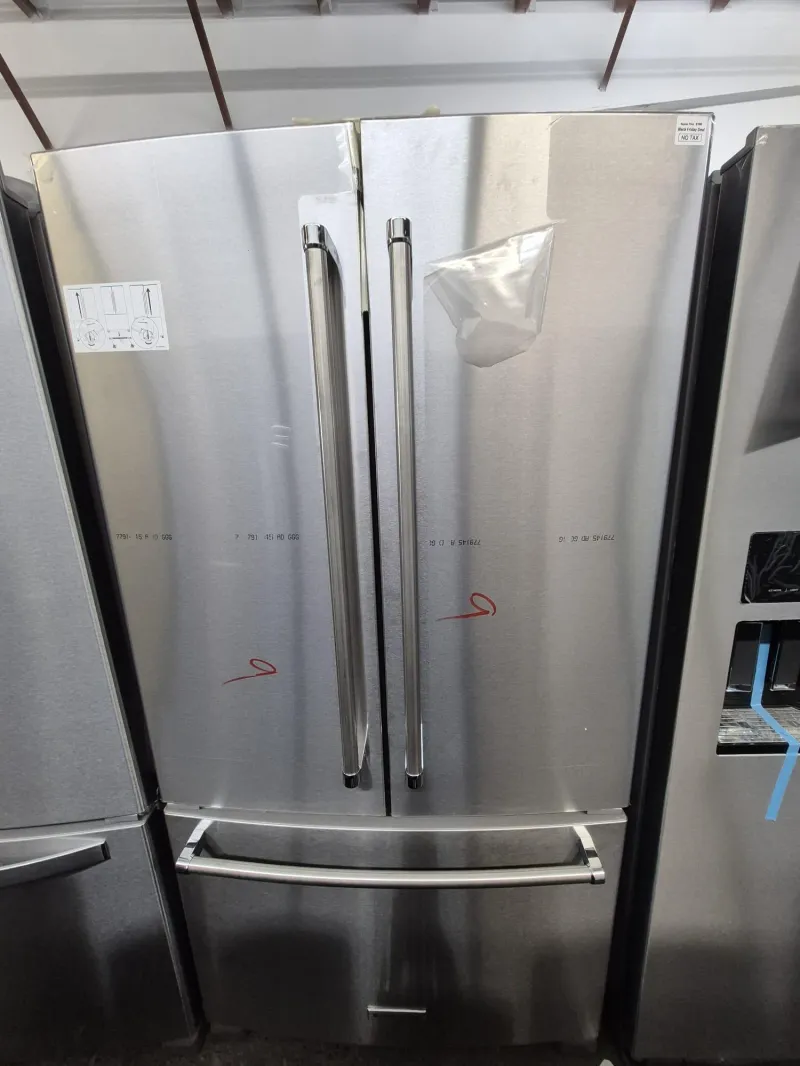KitchenAid counter-depth French door refrigerator KRFC136RPS00