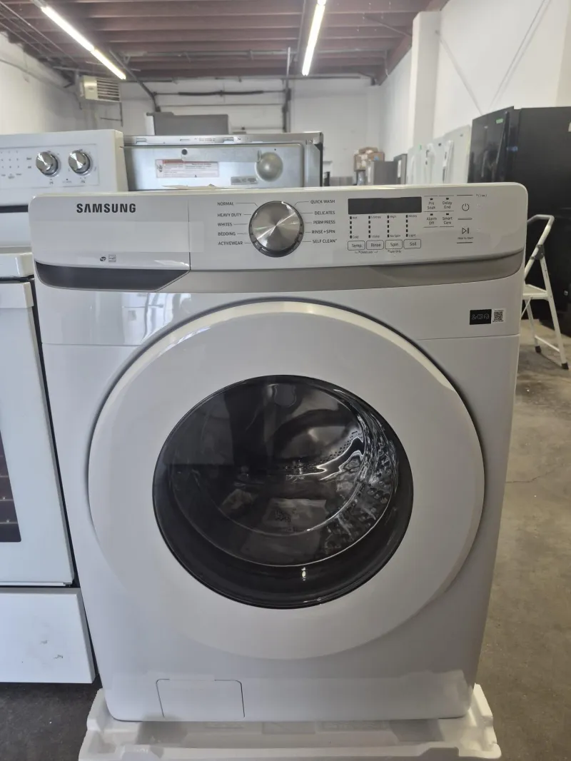 Samsung 4.5 Cu.Ft Front Load Washer WF45T6000AW – White