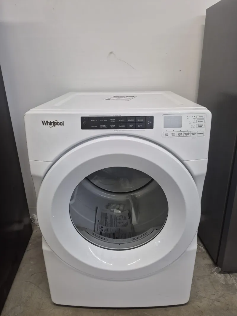 YWED5720RW Whirlpool 7.4 cu. ft. smart front-load electric dryer (5 Series).