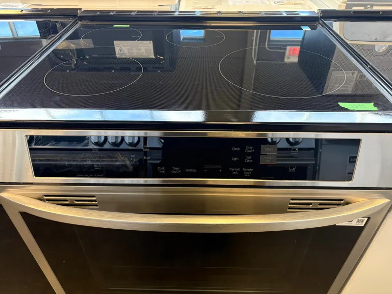 LSIL6332FE LG 30-inch smart slide-in induction range with air fry and convection.