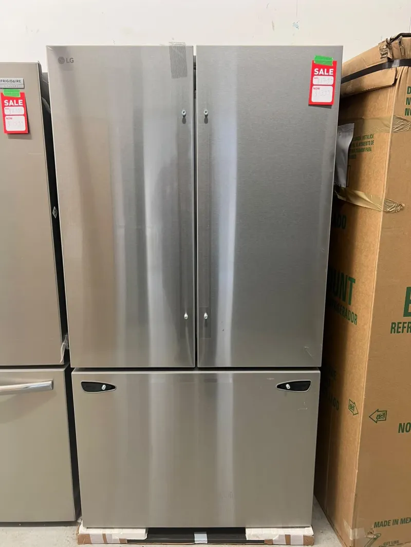 LG LF27D6200S 26.5 Cu.Ft Counter-Depth French Door Fridge – Ice Maker, WiFi, Stainless Steel