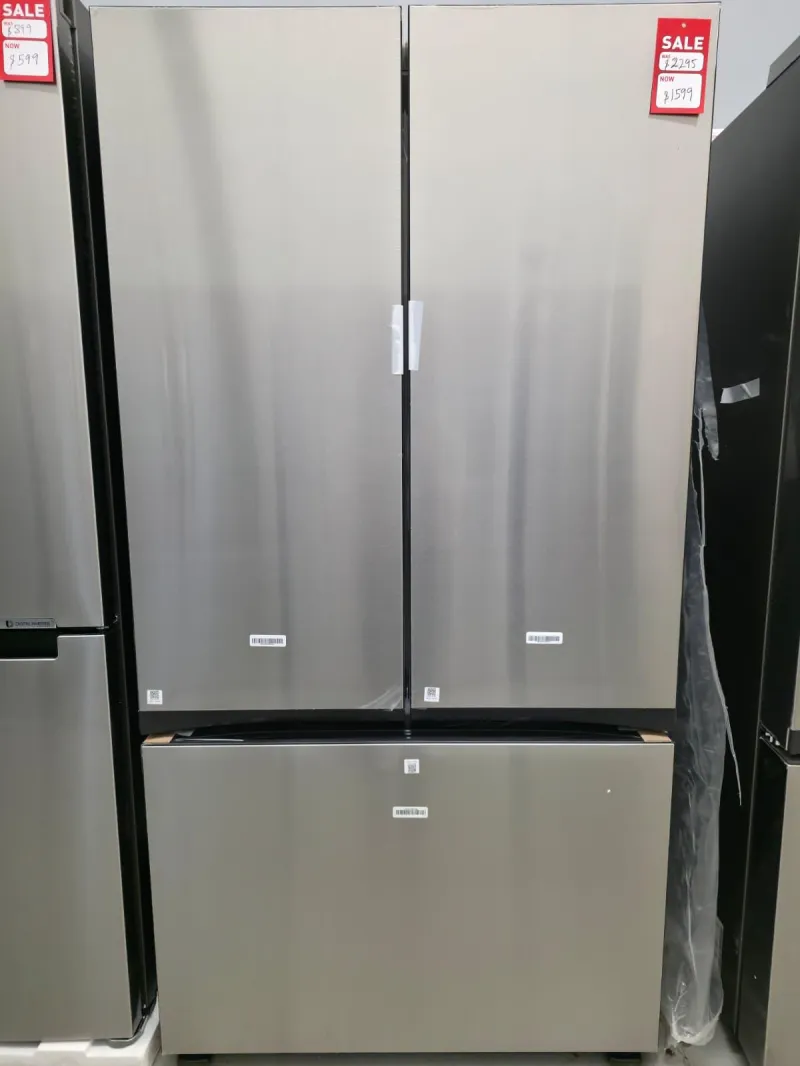 Samsung RF24BB6200QL Bespoke French Door Fridge – 24 Cu.Ft, Dual Ice Maker, Counter Depth 