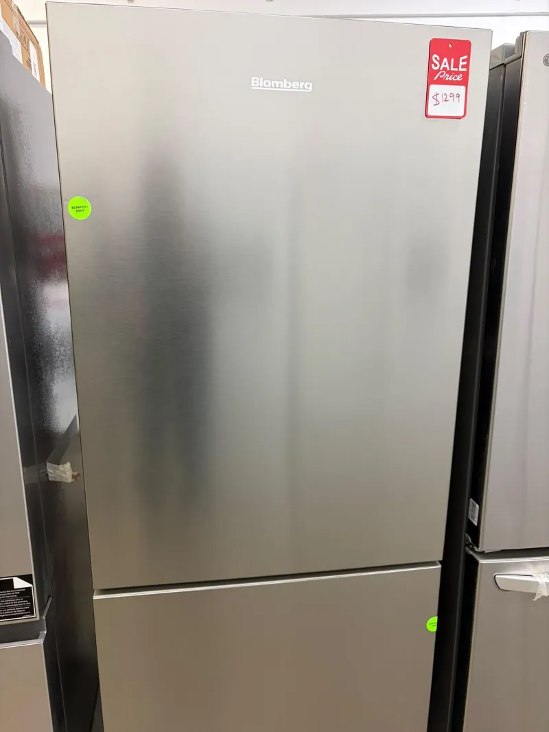 Blomberg BRFB21612SS 16.1 Cu. Ft. Bottom Freezer Refrigerator