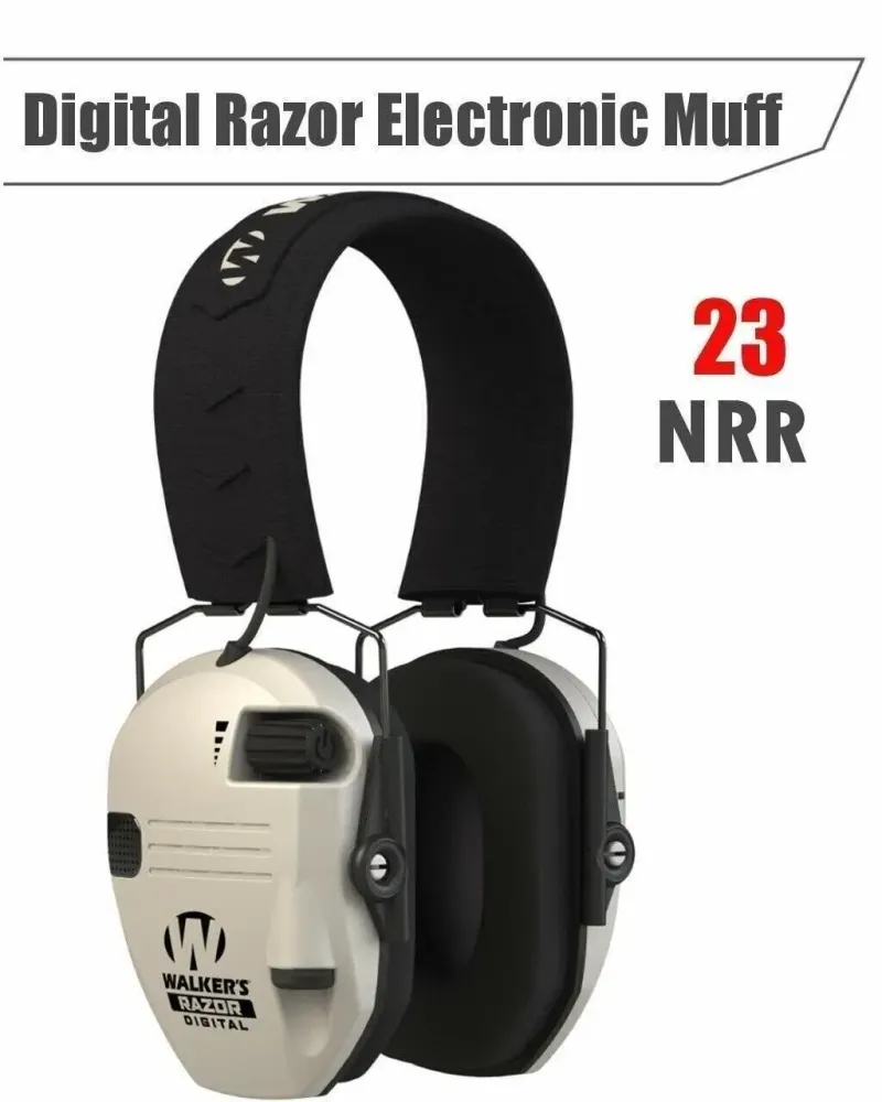 Walker's Digital Razor Electronic Muff (NRR 23dB)
